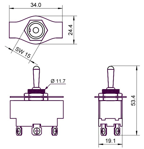 2x ON-OFF-ON