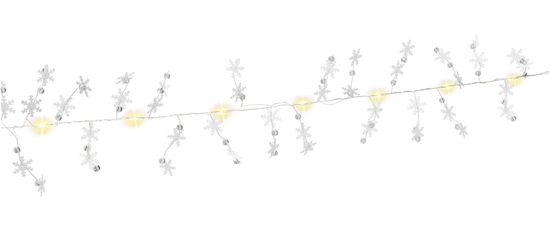 GOOBAY LED λαμπάκια με νιφάδες χιονιού 57948