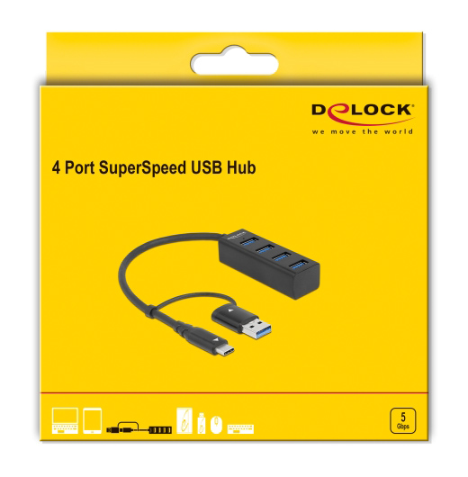 USB & USB-C σύνδεση