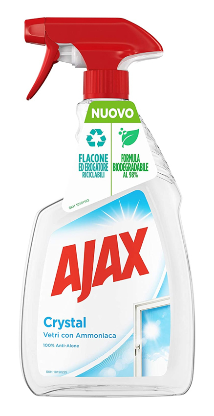 AJAX Καθαριστικό spray για τζάμια Crystal