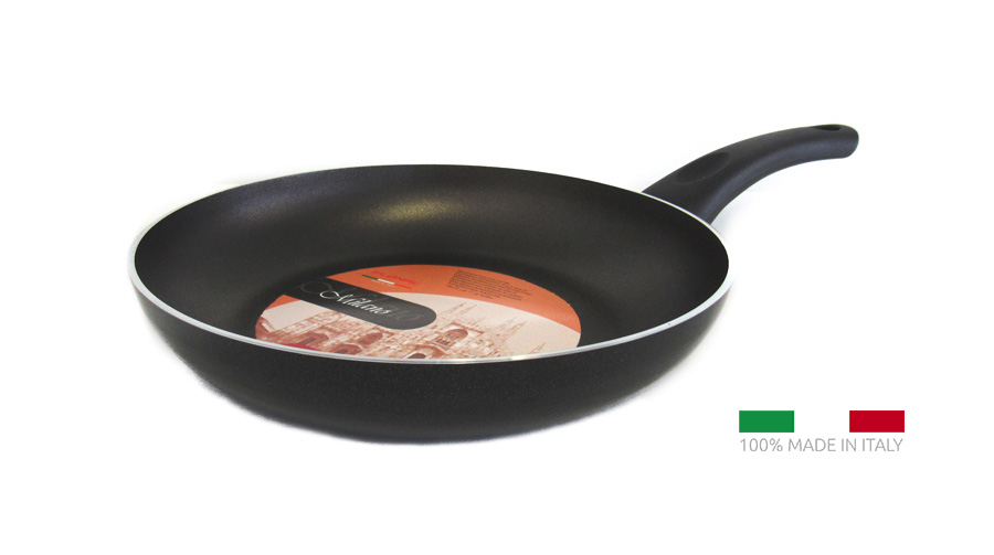 FLONAL Τηγάνι αντικολλητικό Milano 22cm με λαβή βακελίτη