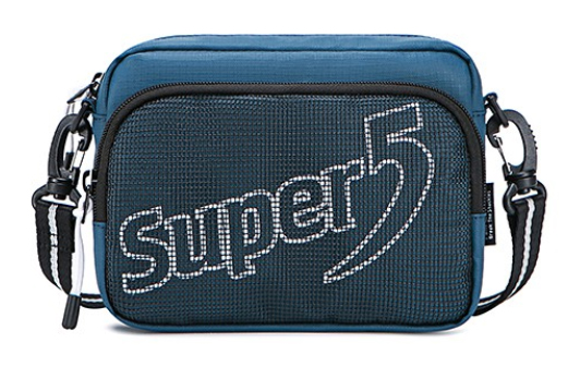 SUPER FIVE τσάντα ώμου K00123-BL