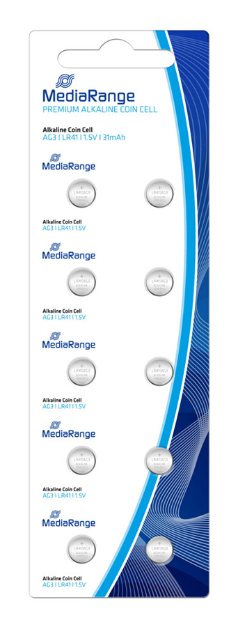 MEDIARANGE Premium αλκαλικές μπαταρίες AG3 LR41