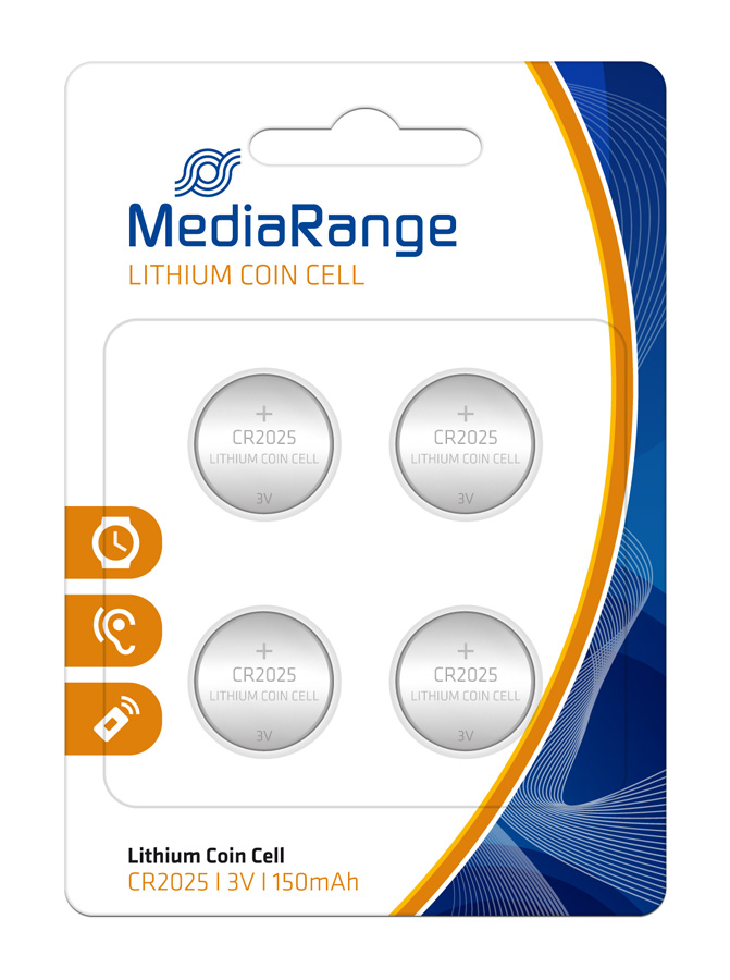 MEDIARANGE μπαταρίες λιθίου CR2025