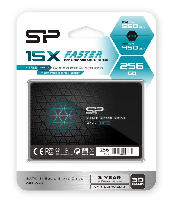 550-450MB/s 7mm