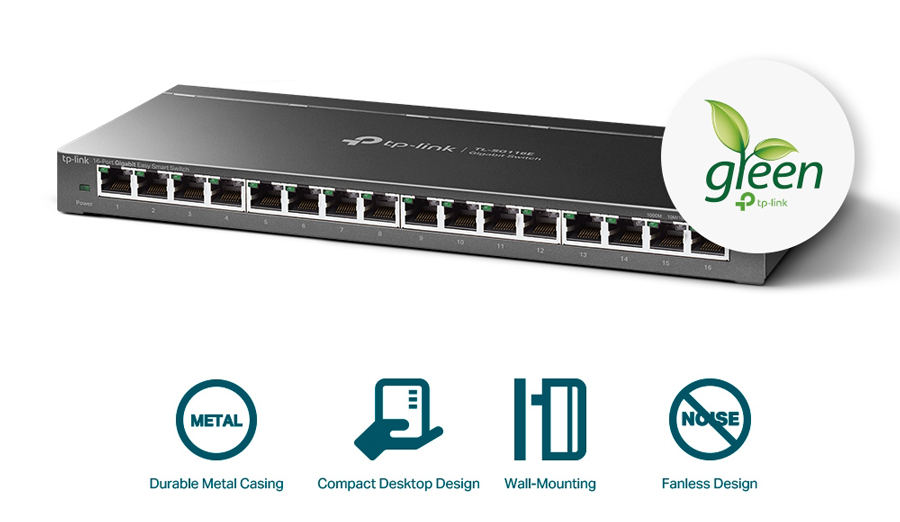 TP-LINK Easy Smart Switch TL-SG116E