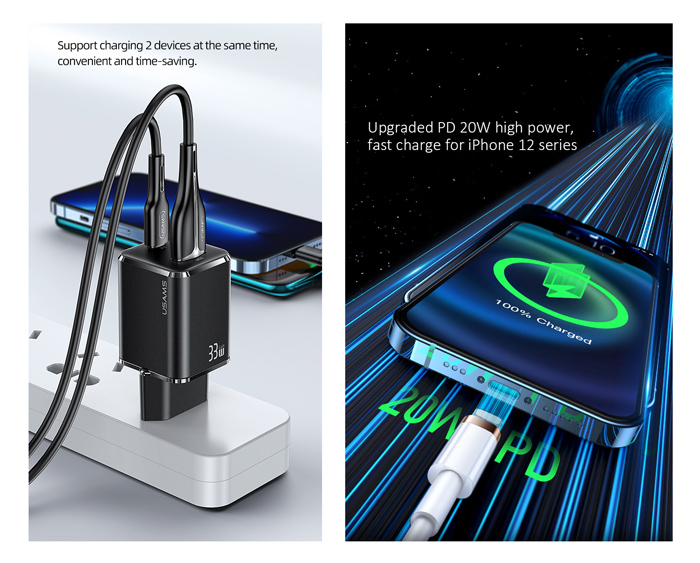 USB-C/USB 33W