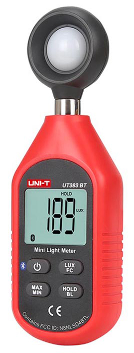 UNI-T μετρητής φωτεινότητας LUX UT383 BT