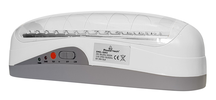 POWERTECH LED φωτιστικό εκτάκτου ανάγκης EMEL-0002