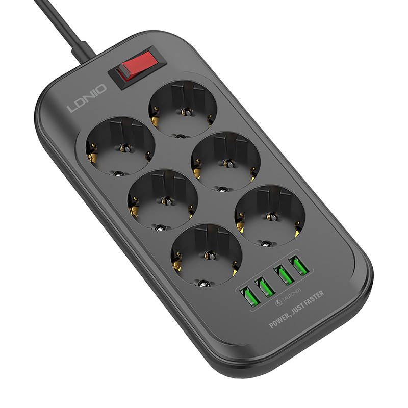 eng_pl_Power-strip-with-6-AC-outlets-4x-USB-LDNIO-SE6403-2m-black-26190_2