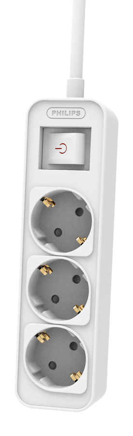 PHILIPS πολύπριζο CHP2134W-10