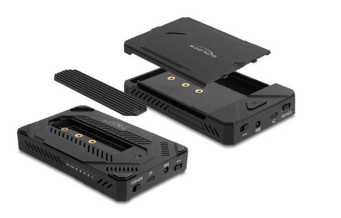 DELOCK θήκη για M.2 & 2.5" SATA SSD/HDD 42020