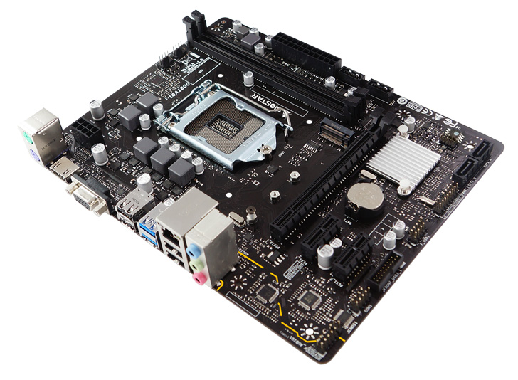 BIOSTAR Μητρική H410MH